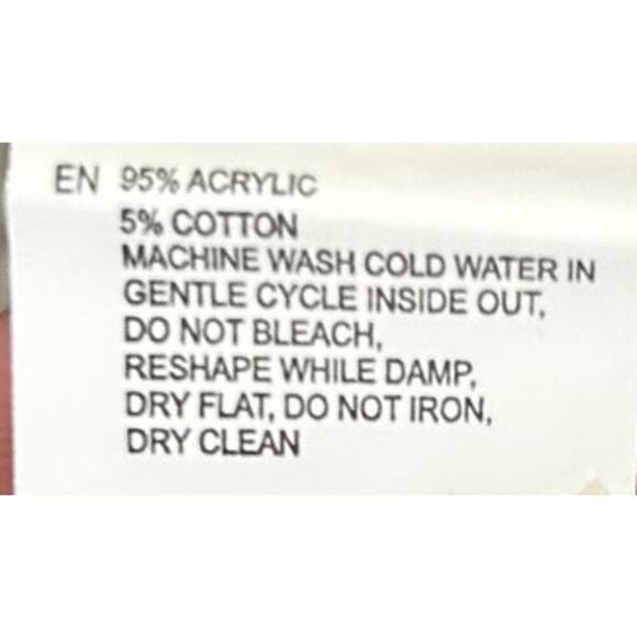 Harper Heritage Lace up Back Sweater Black & White Sz Large - Picture 4 of 5